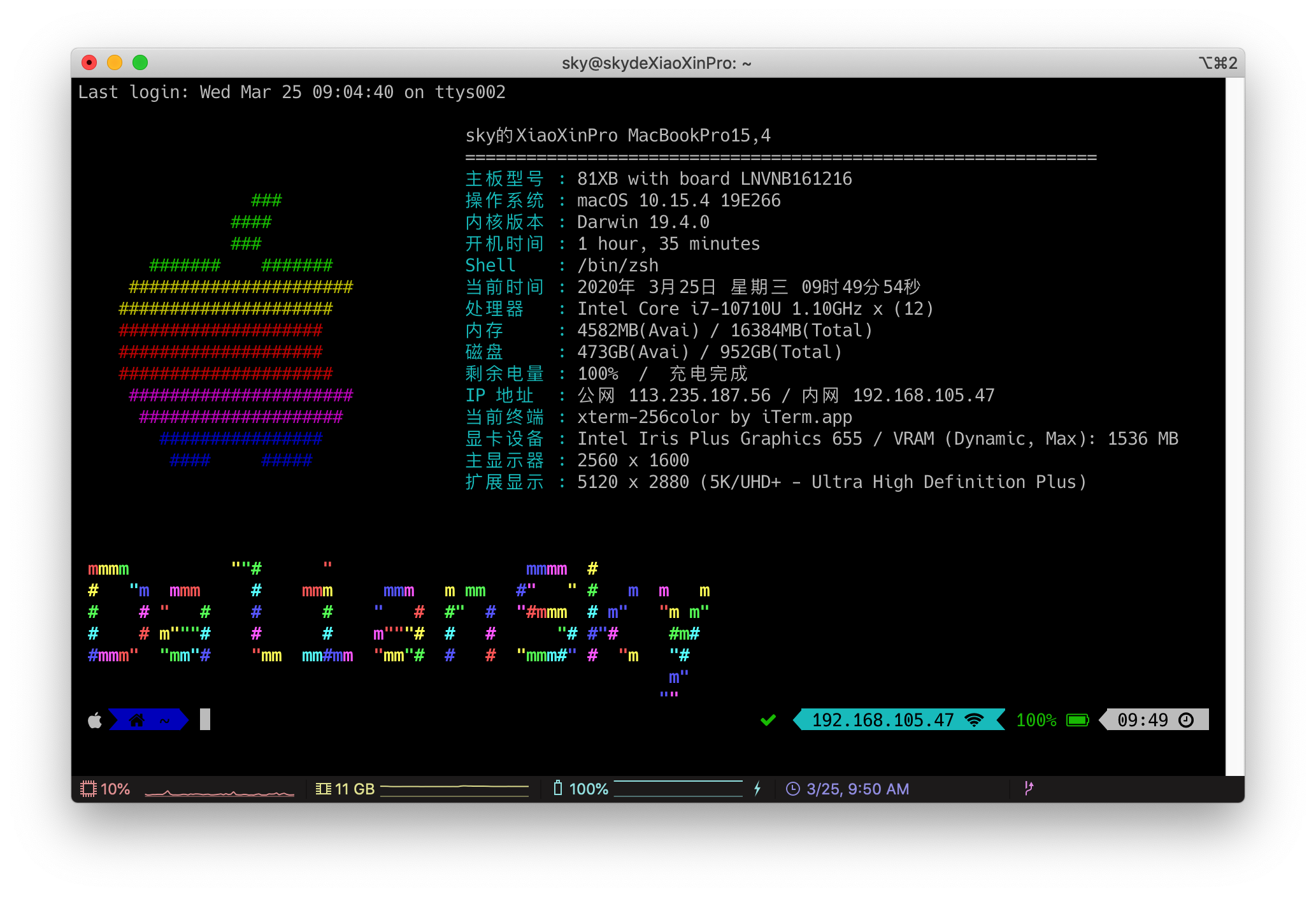 zsh