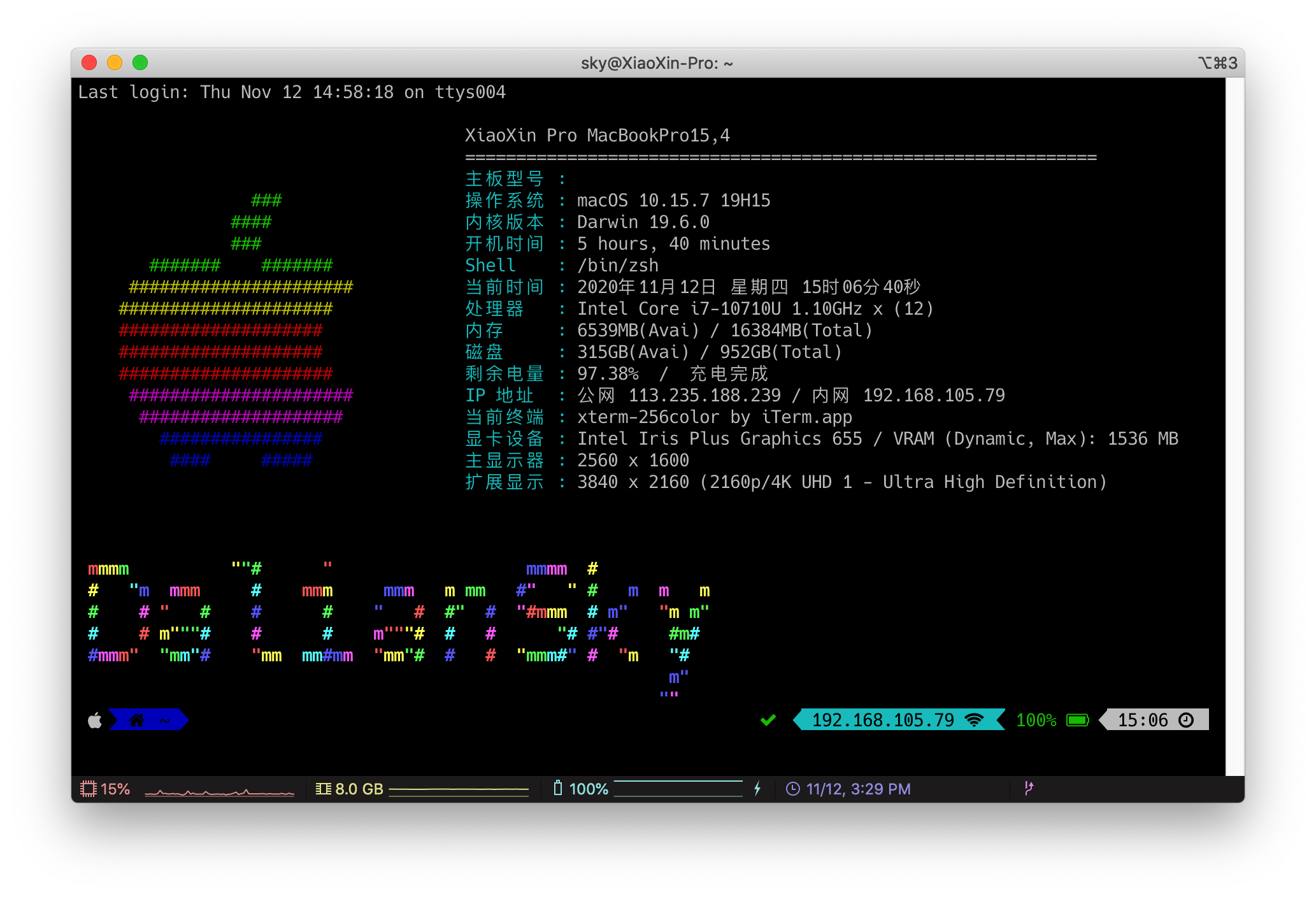 zsh