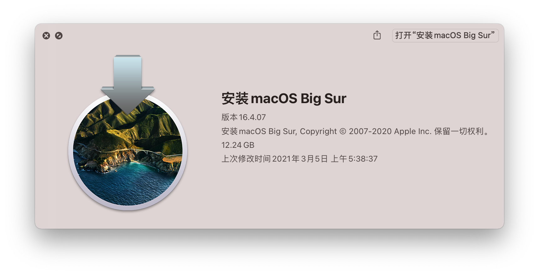 InstallMacOSBigSurBeta