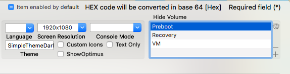 HideVolume