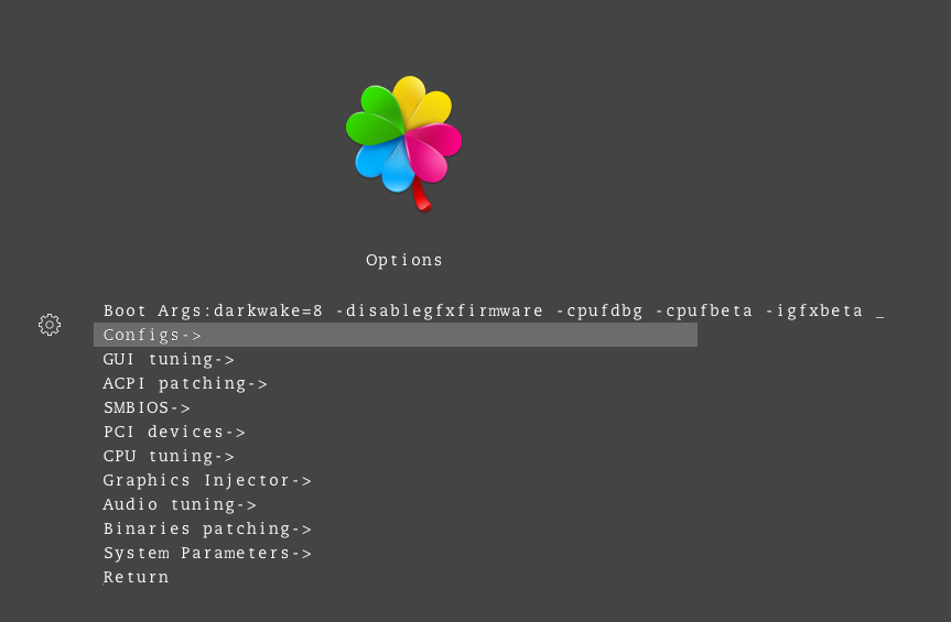configs