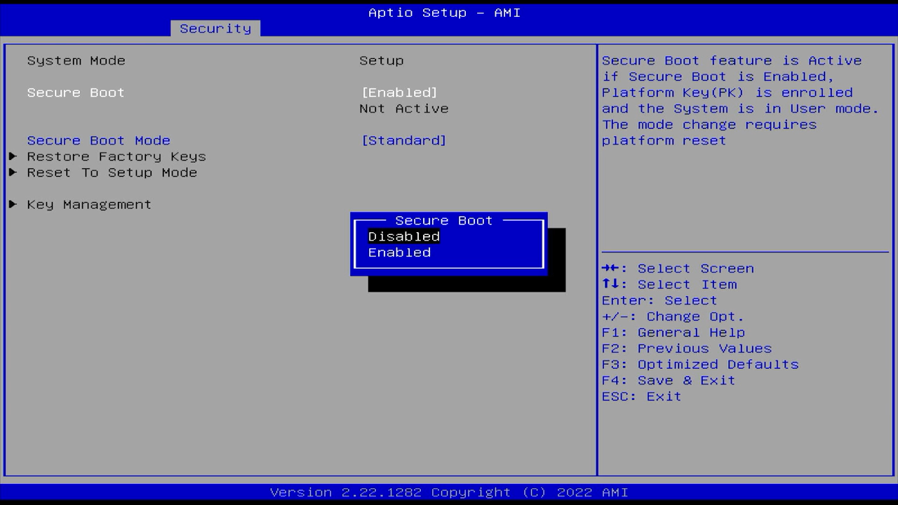 BIOS-Setup-Secureboot
